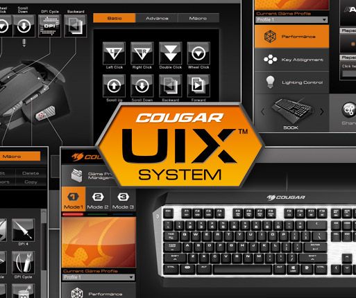COUGAR ATTACK X3 - COUGAR UIX™ System
