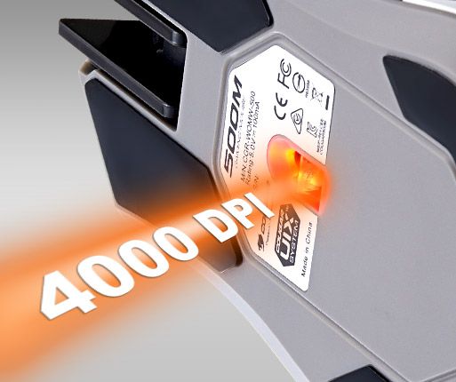 COUGAR 500M - 4000 DPI Ultra-precise Gaming Sensor