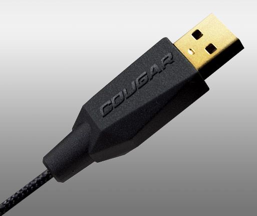 COUGAR 600M - Golden-plated USB Plug